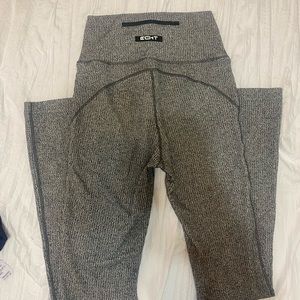 Echt Comfort Flare Pants - Grey Marl